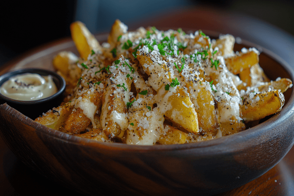 parmesan truffle fries