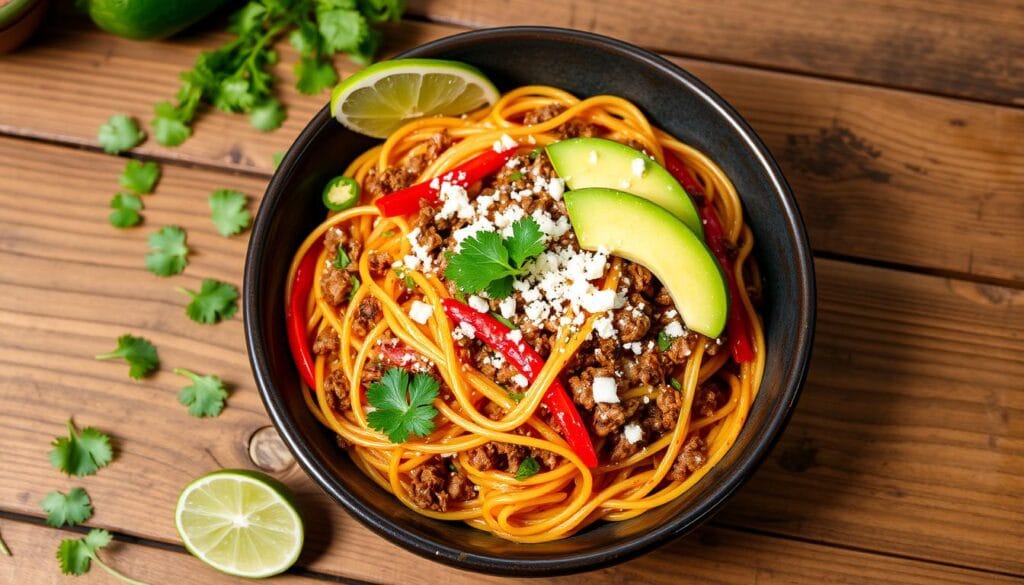 spaghetti mexican recipe