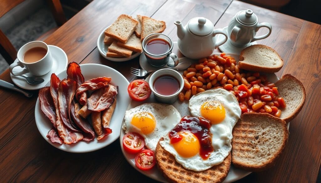 traditional english breakfast