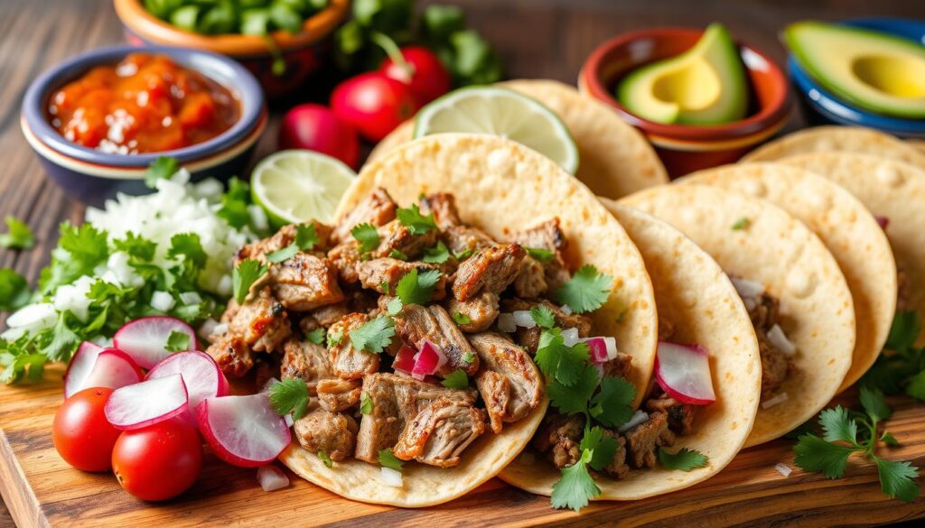 Authentic Pork Taco Ingredients