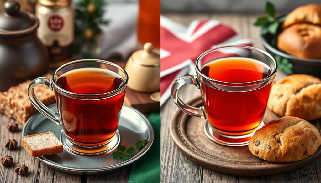 Irish and English Breakfast Tea Comparison