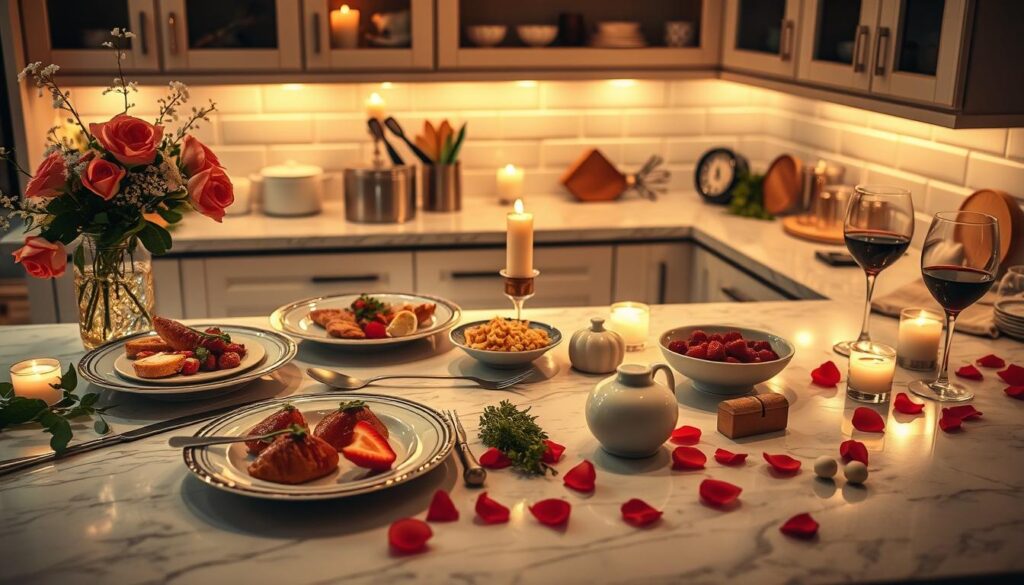 Romantic Dinner Preparation Timeline