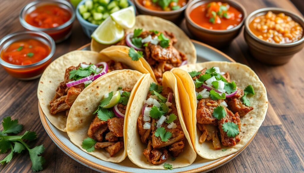 pork tacos